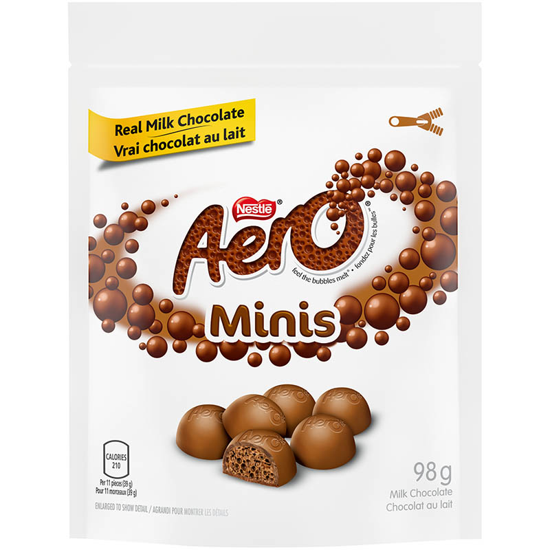 Chocolat au lait NESTLÉ AERO Minis