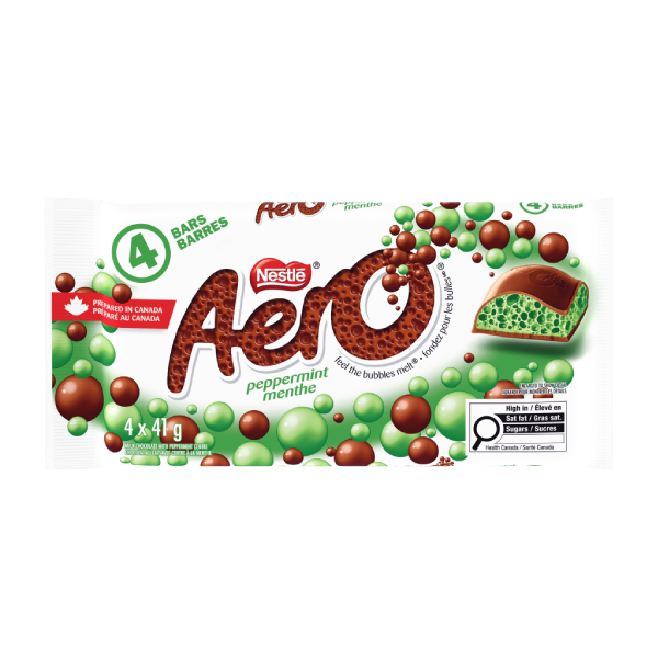 AERO Menthe - Paquet de 4 barres