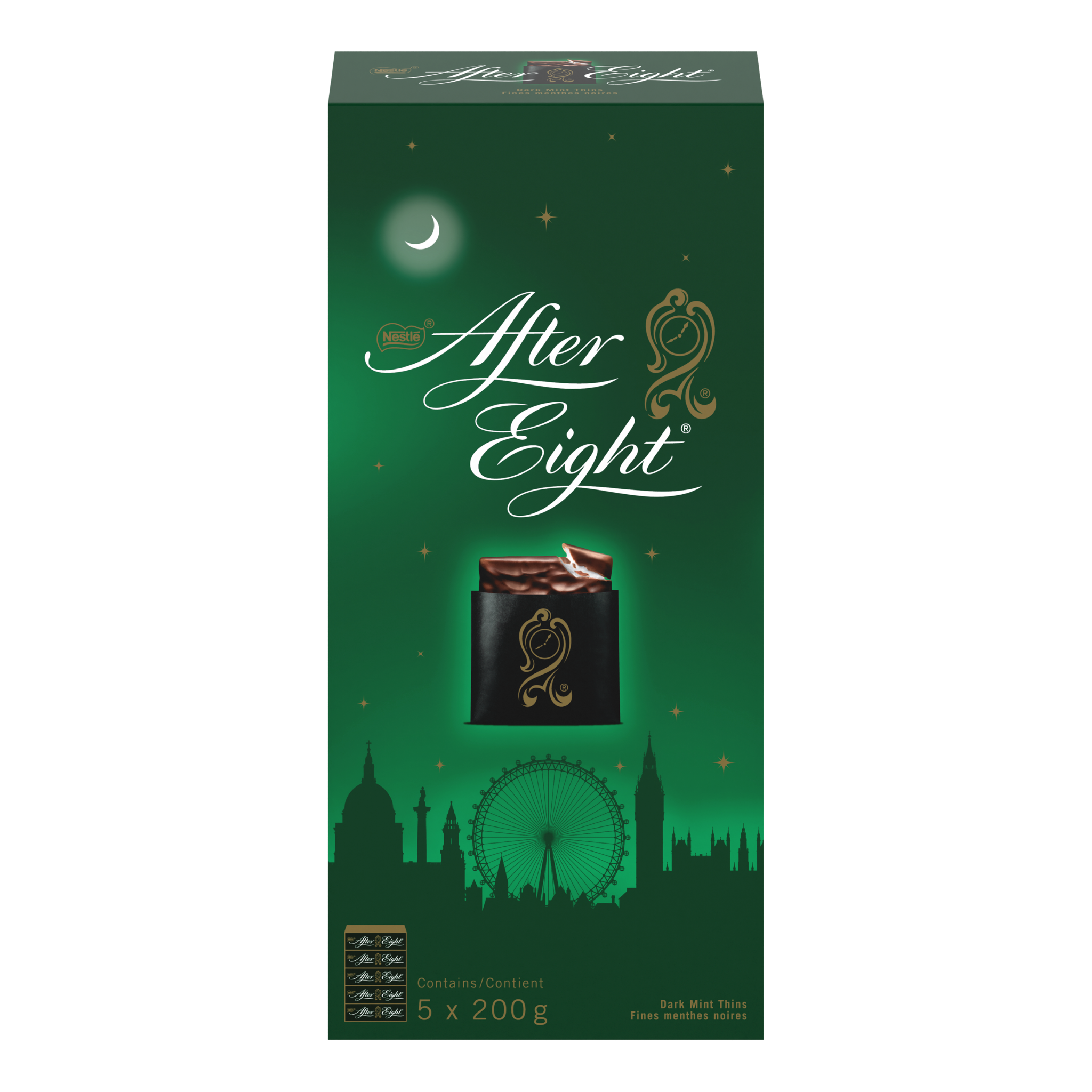 AFTER EIGHT Fines menthes noires 200 g