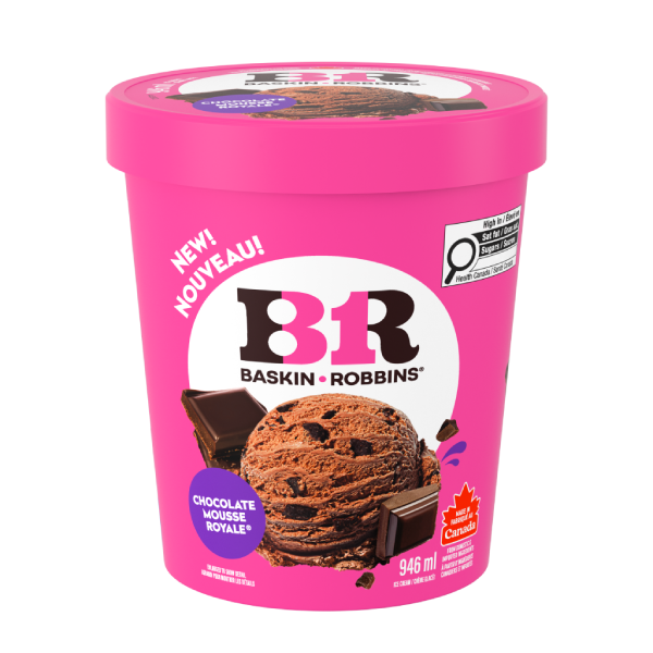 BASKIN ROBBINS® Crème glacée Chocolate Mousse Royale