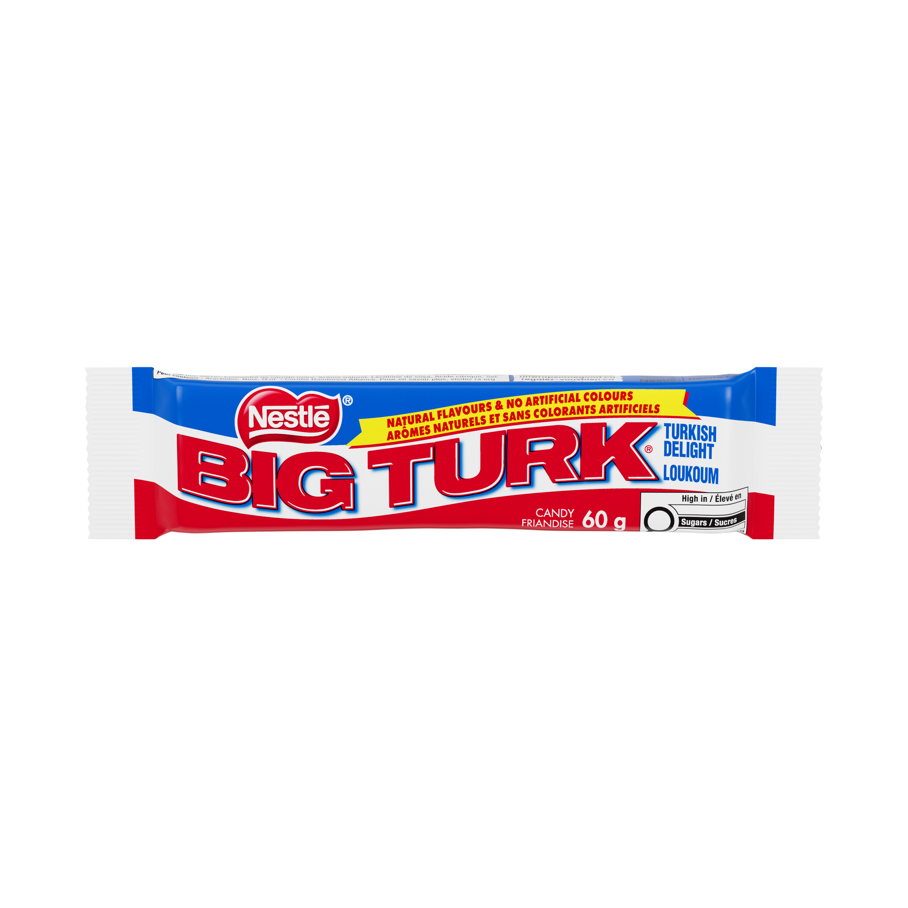Barre de chocolat au loukoum BIG TURK, 60 g