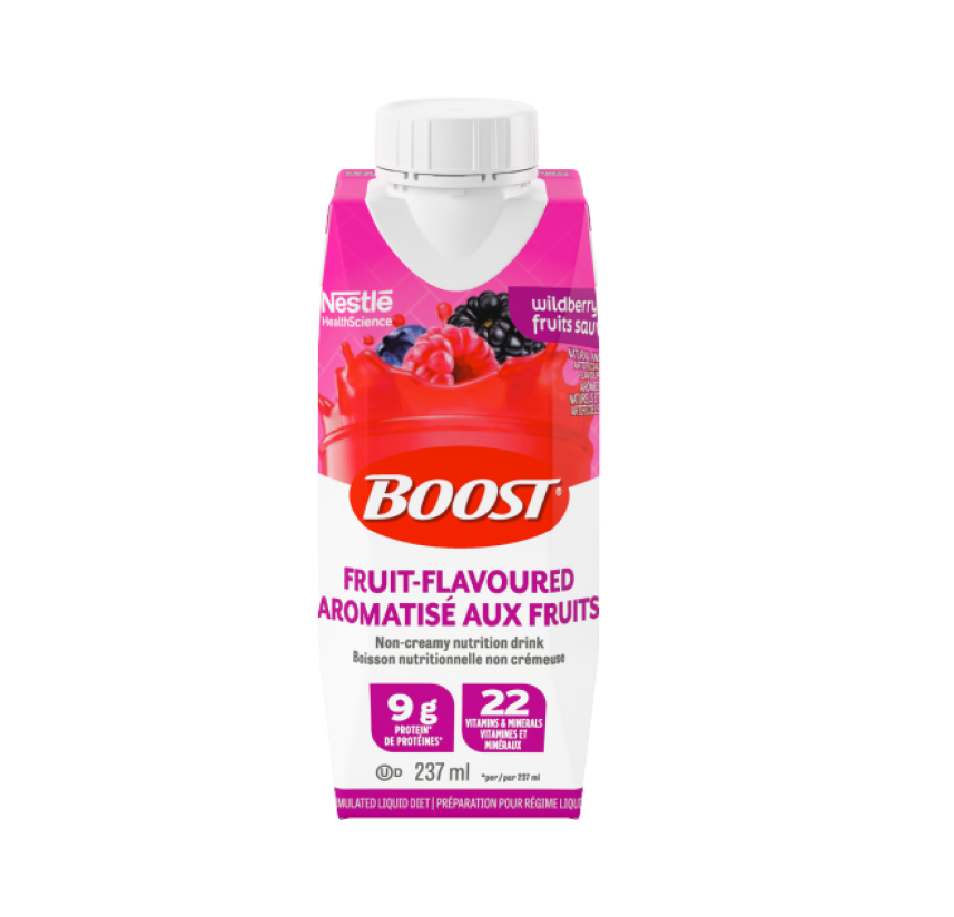 BOOST Boisson aromatisée aux fruits - Fruits sauvages