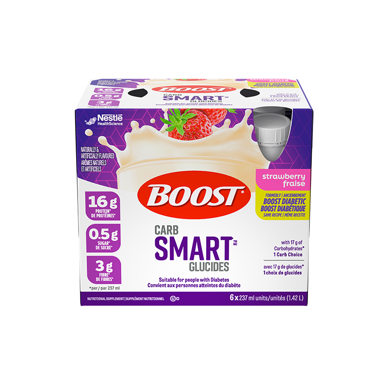 BOOST Smart Glucides - Fraise