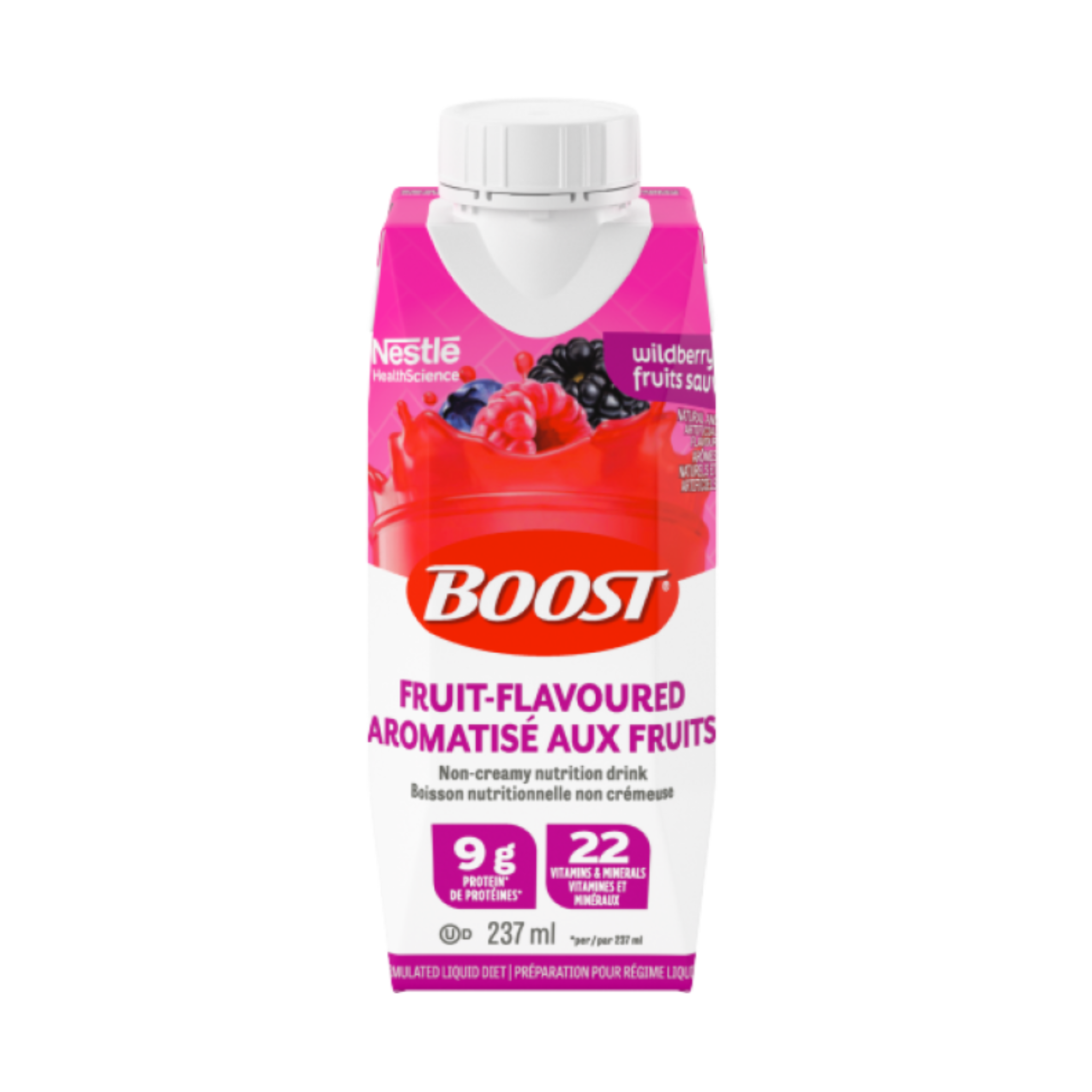 BOOST Boisson aromatisée aux fruits - Fruits sauvages