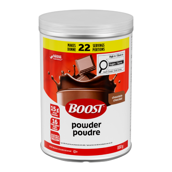 BOOST en poudre au chocolat