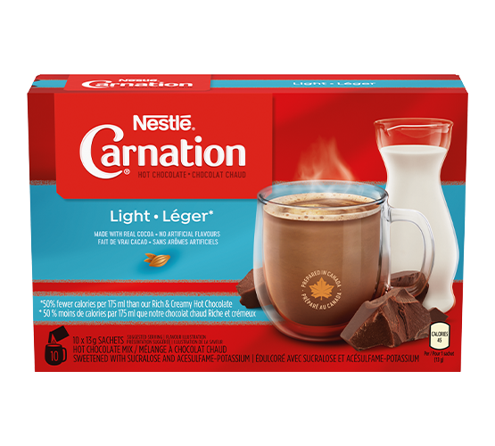 Chocolat chaud CARNATION léger