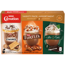 Assortiment NESTLÉ CARNATION Chocolat chaud