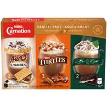 Assortiment NESTLÉ CARNATION Chocolat chaud