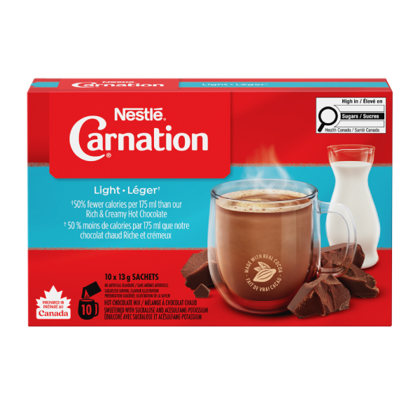 CARNATION Chocolat chaud léger