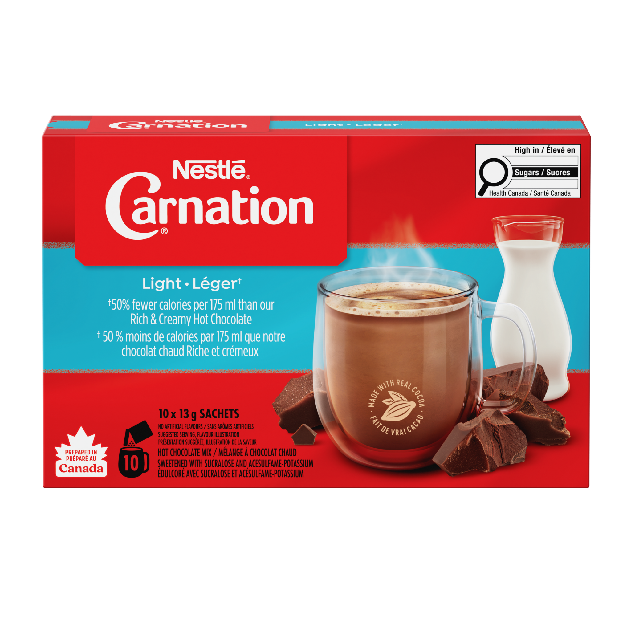 Chocolat chaud CARNATION léger