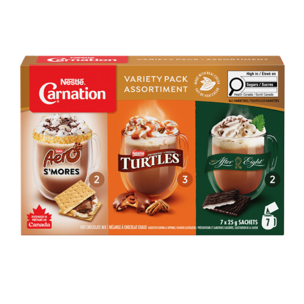 Assortiment NESTLÉ CARNATION Chocolat chaud