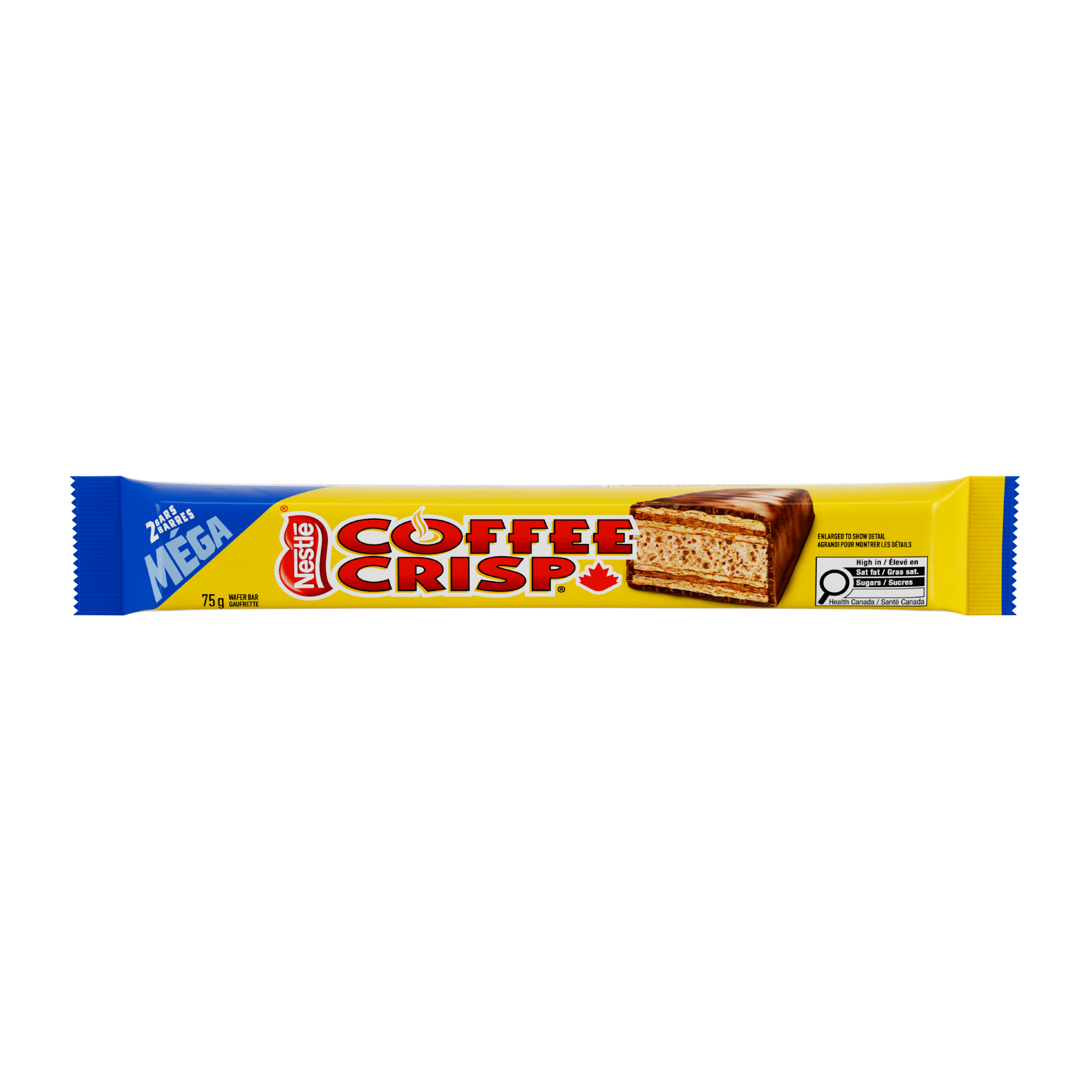 COFFEE CRISP Gaufrettes en format méga