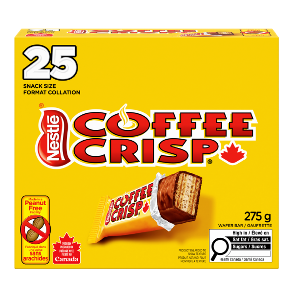 COFFEE CRISP Mini-gaufrettes