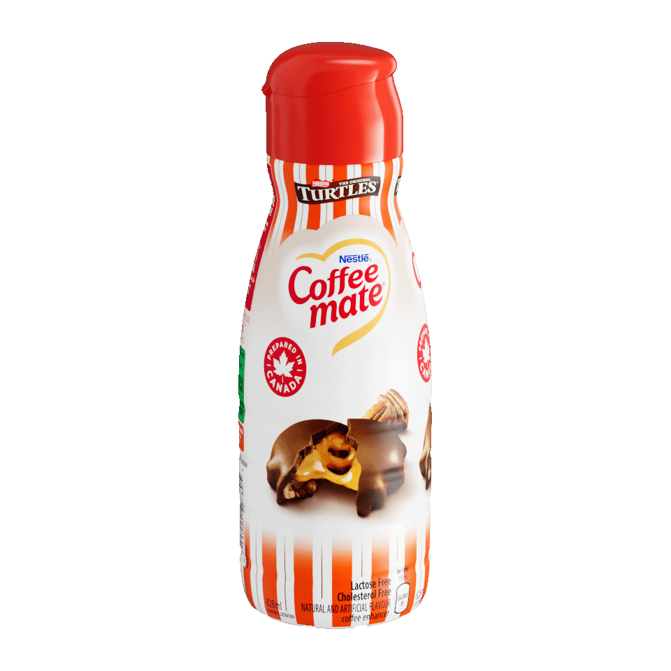 COFFEE MATE TURTLES rehausseur de café liquide