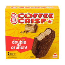 Coffee Crisp Barres, dessert glacé