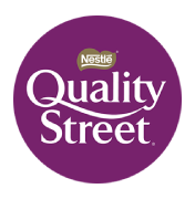 Emballages vides à l'intérieur de la boîte de Quality Street