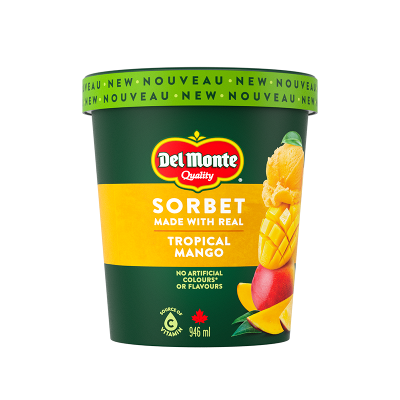 DEL MONTE Sorbet Mangue Tropicale