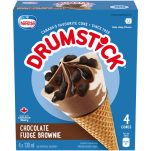 DRUMSTICK Brownies au fondant au chocolat