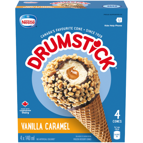 DRUMSTICK Vanille au caramel