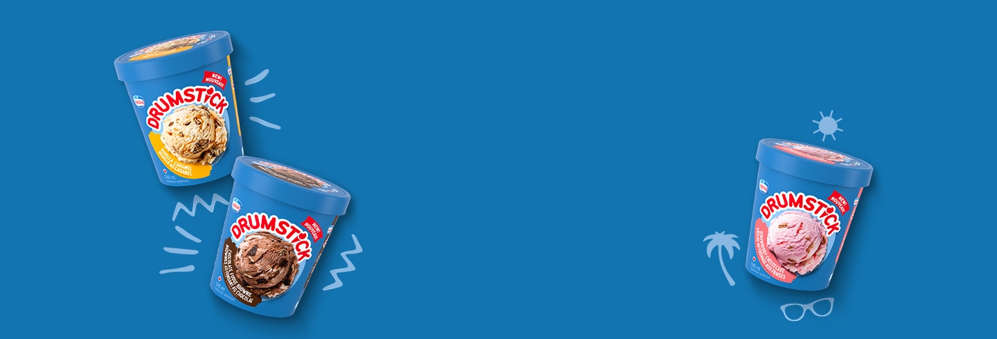 DRUMSTICKᴹᴰ EN CONTENANT