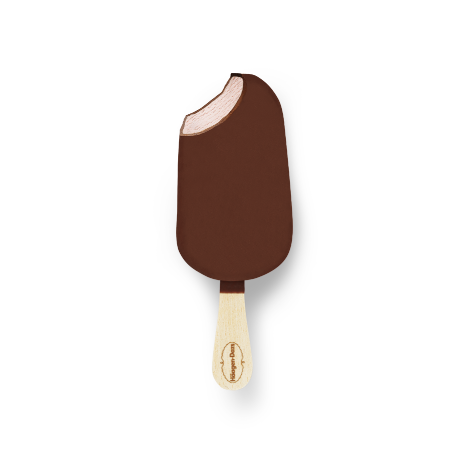 Barres de crème glacée Fraises et crème
