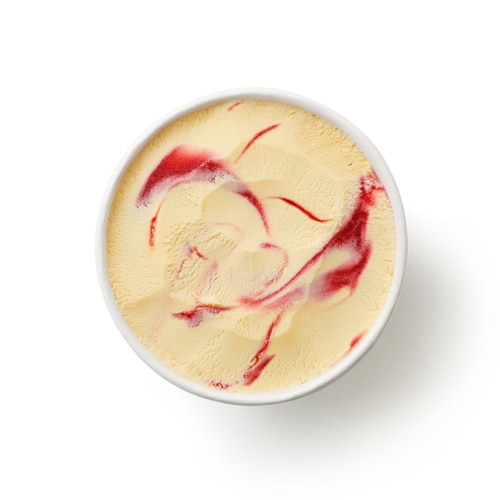Crème glacée Mangue et framboise