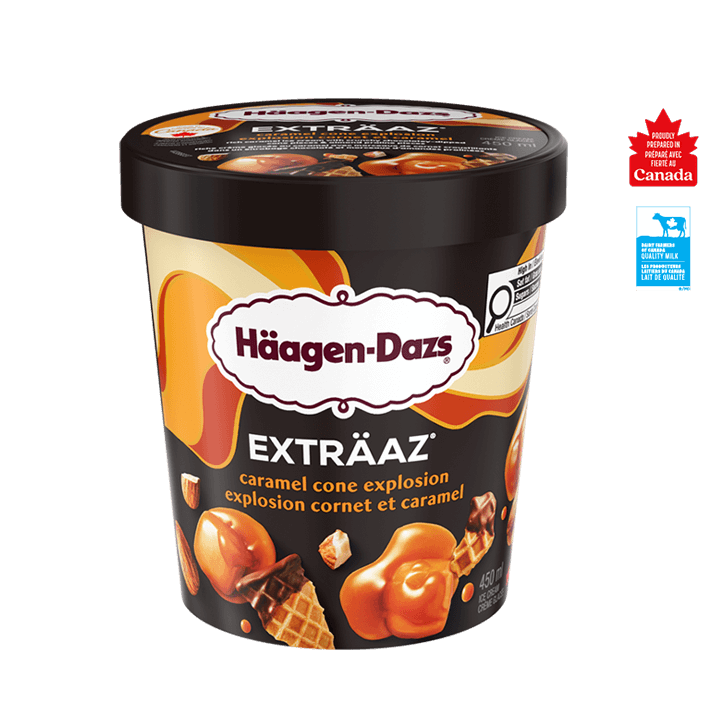 Exträaz Explosion caramel crème glacée