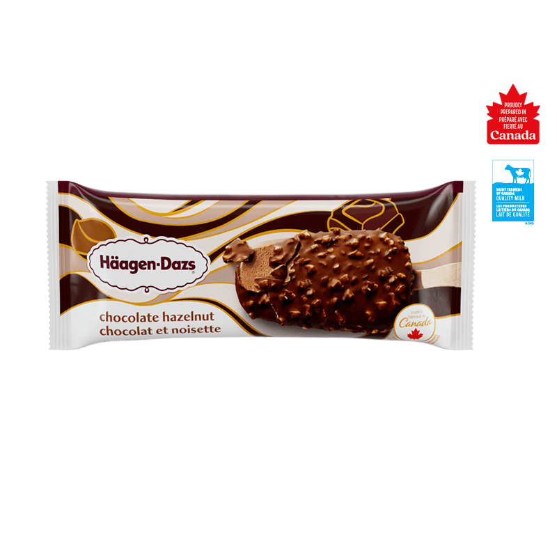 BARRE DE CRÈME GLACÉE CHOCOLAT ET NOISETTE