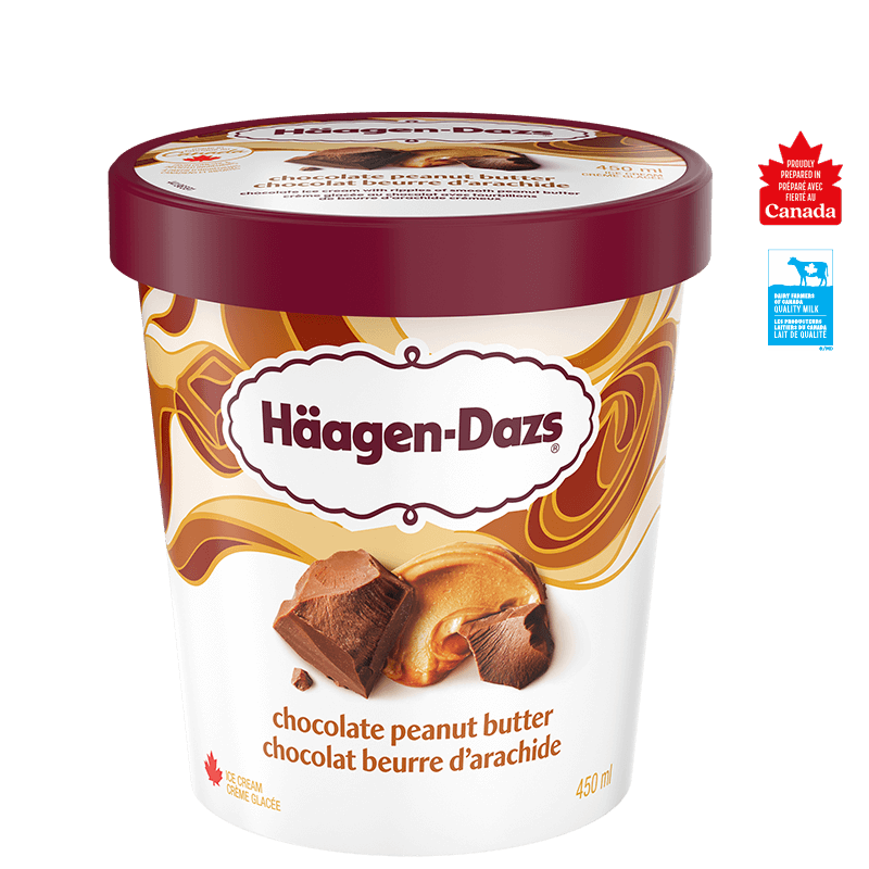 Crème glacée Chocolat beurre d'arachide