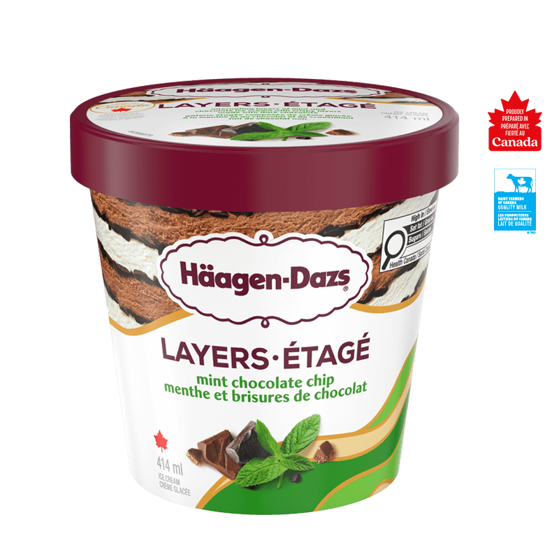Exträaz étagé Menthe et brisures de chocolat
