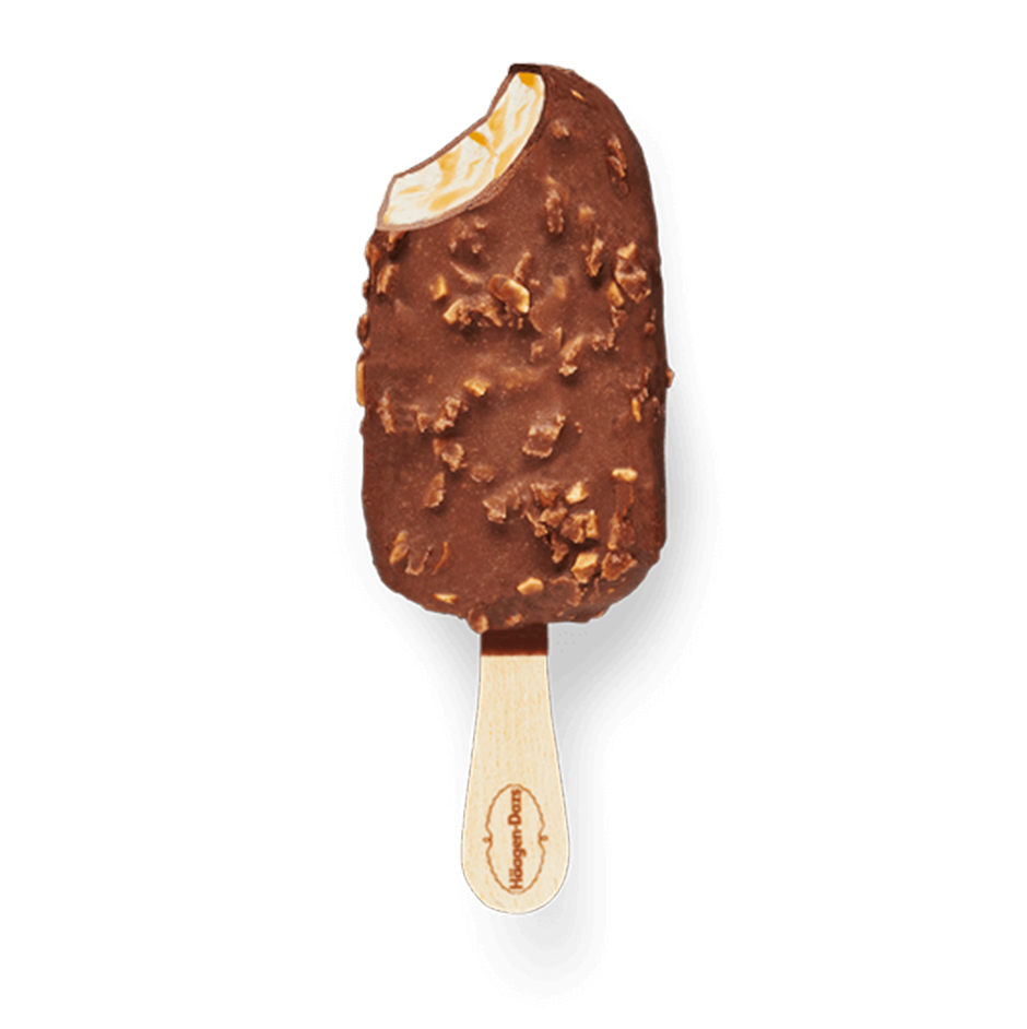 Barres Croustillant au caramel et aux amandes