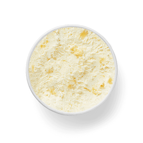 Crème glacée Ananas et noix de coco