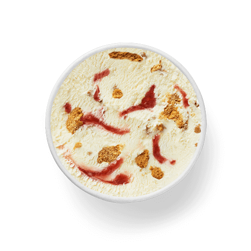 HÄAGEN-DAZS EXTRÄAZ Gâteau au fromage aux fraises Crème glacée