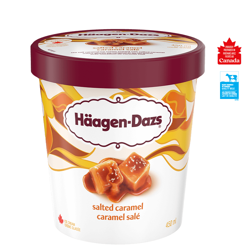 Crème glacée Caramel salé