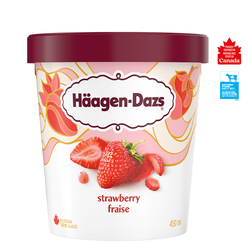 Crème glacée Fraises
