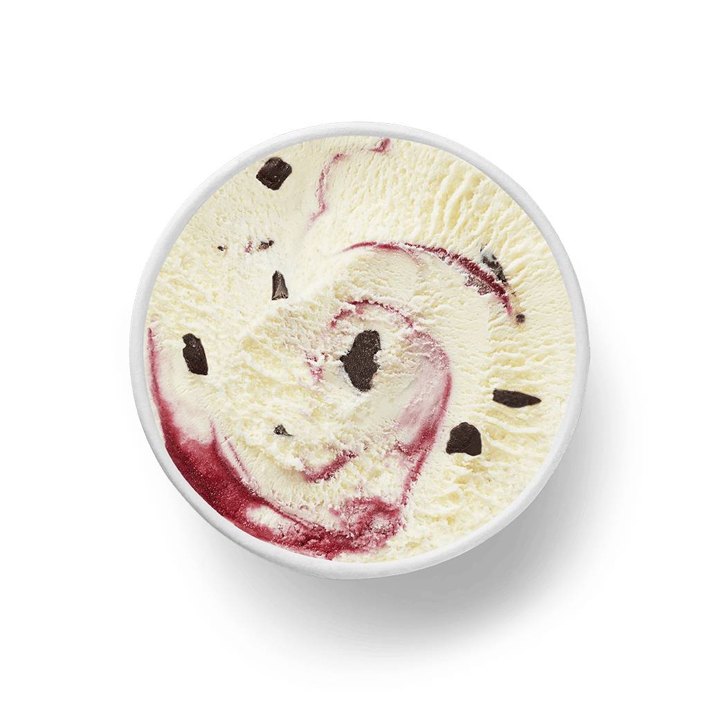 HÄAGEN-DAZSᴹᴰ Chocolat blanc, framboise et truffe Crème glacée