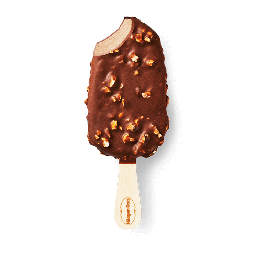 Barres de crème glacée Chocolat et noisette