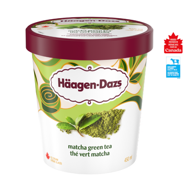 HÄAGEN-DAZSᴹᴰ Thé vert matcha Crème glacée