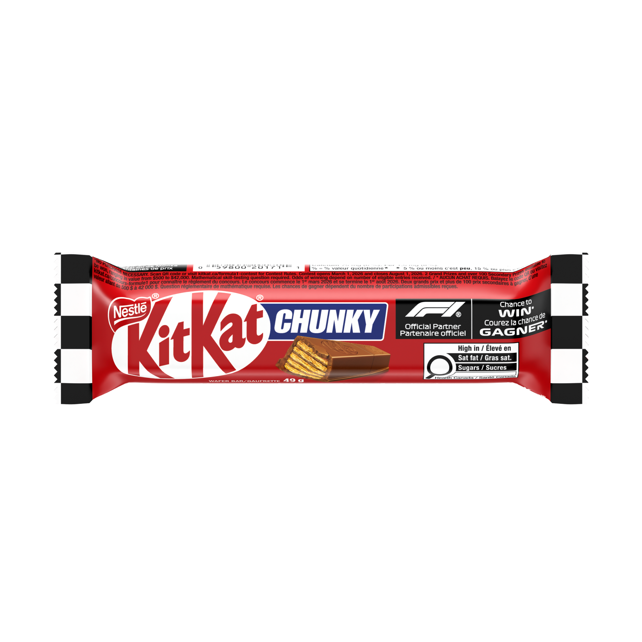 Chocolat au lait NESTLÉ KITKAT Chunky