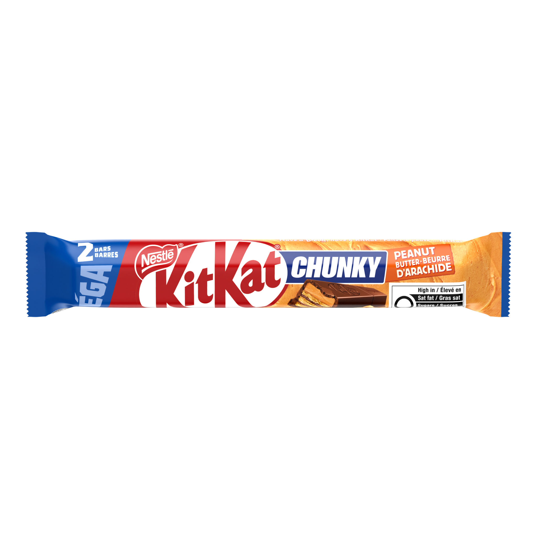 KIT KAT CHUNKY Beurre d’arachide en méga