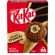 Cornets de dessert glacé KitKat
