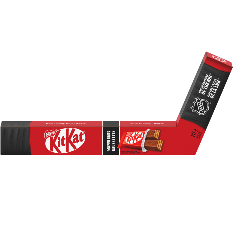 KITKAT, bâton de la LNH, bas de Noël