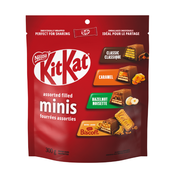 KITKAT Minis, saveurs variées