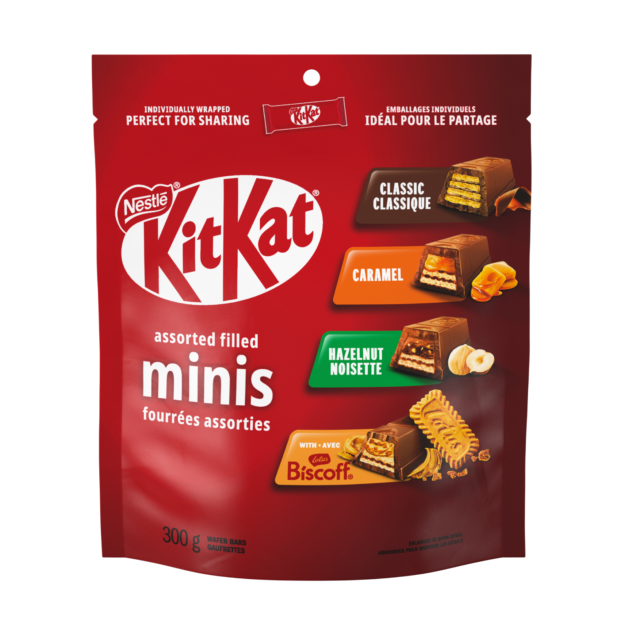 KITKAT Minis, saveurs variées