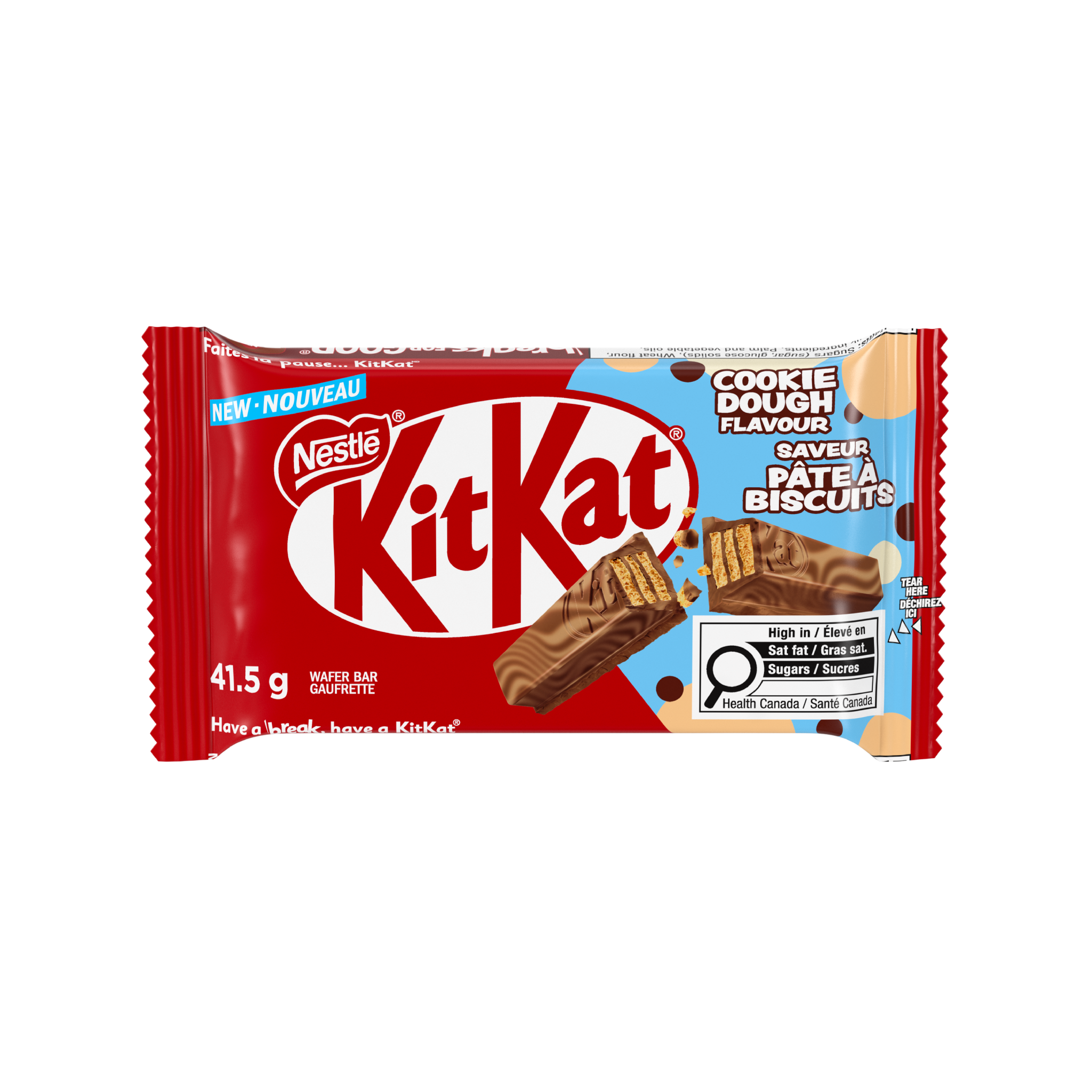 KIT KAT Gaufrettes Saveur pâte à biscuits