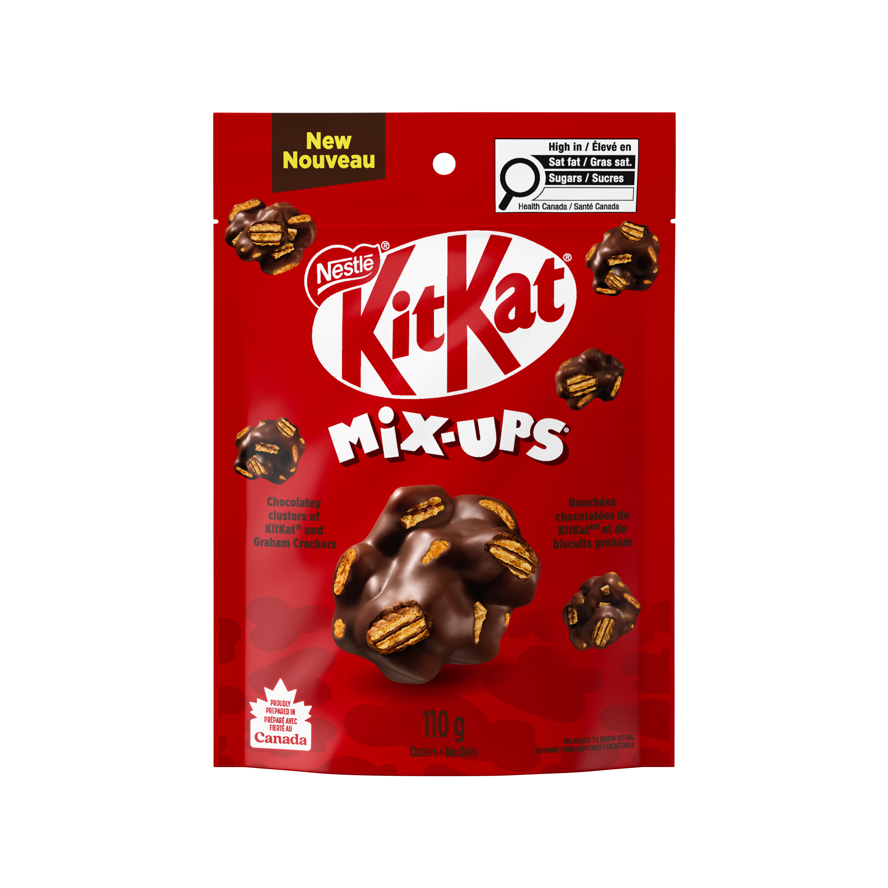  MIX-UPS bouchées KITKAT et biscuits graham