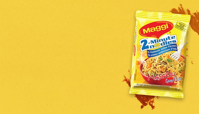 Nouilles Maggi en 2 minutes Masala
