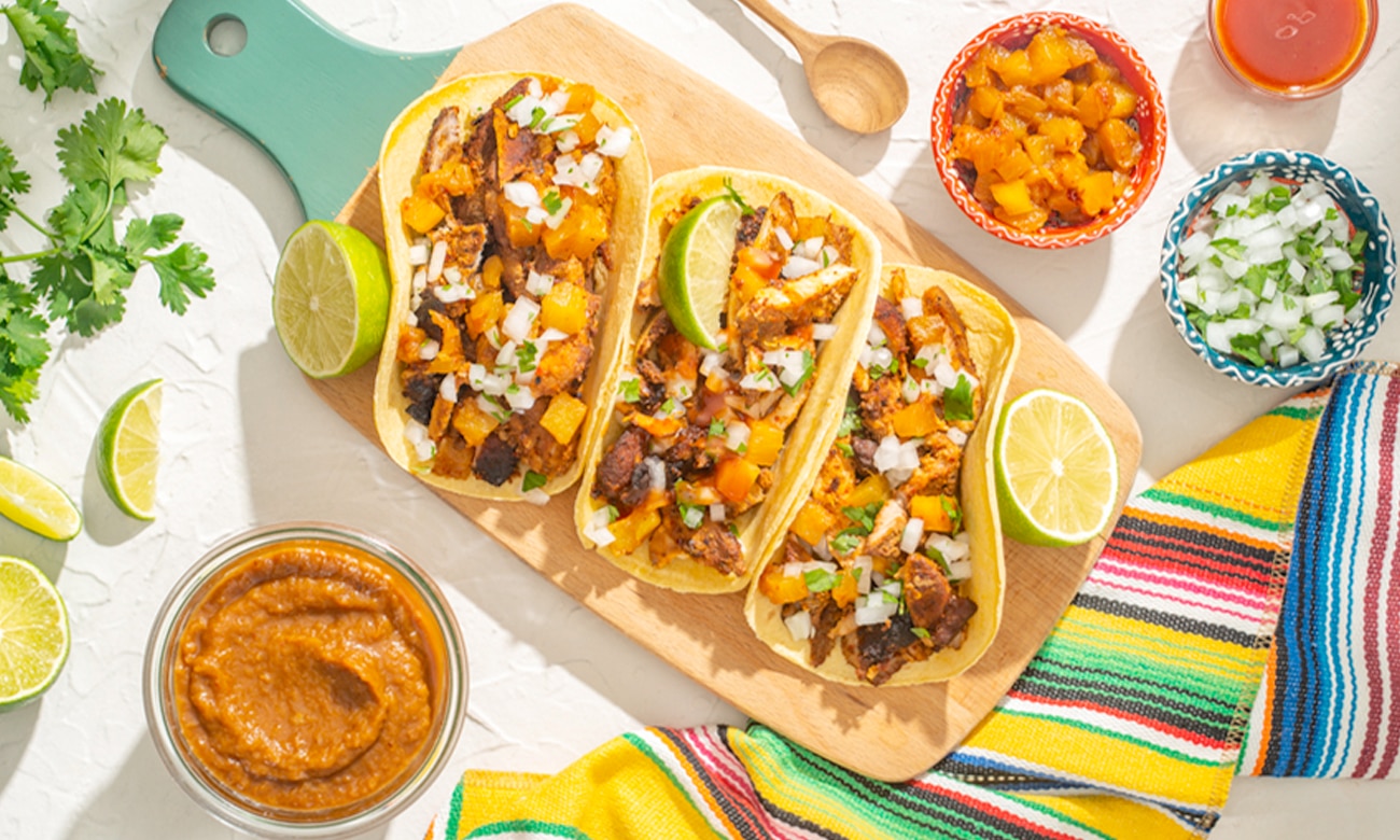 Tacos Al Pastor faits avec MAGGI