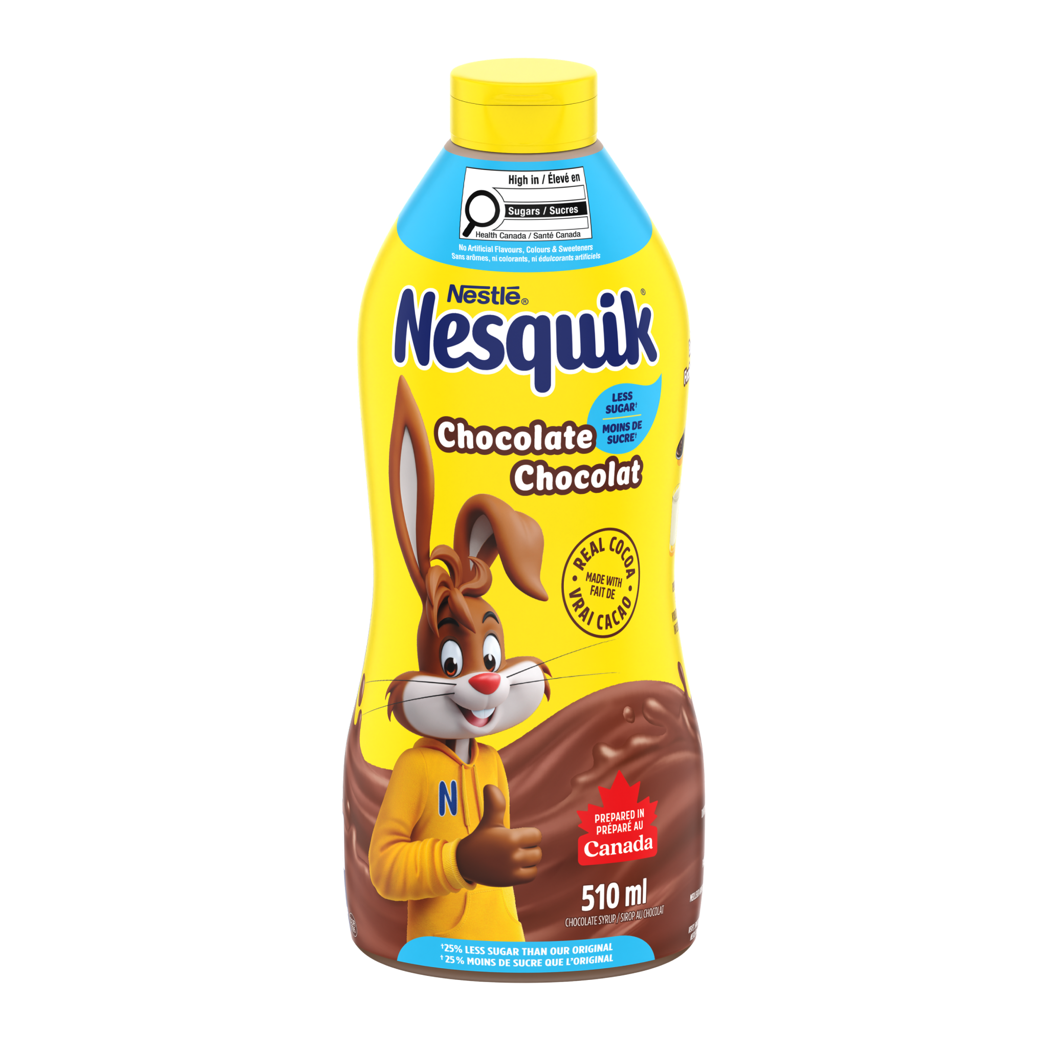 NESQUIK Moins de sucre Sirop au chocolat