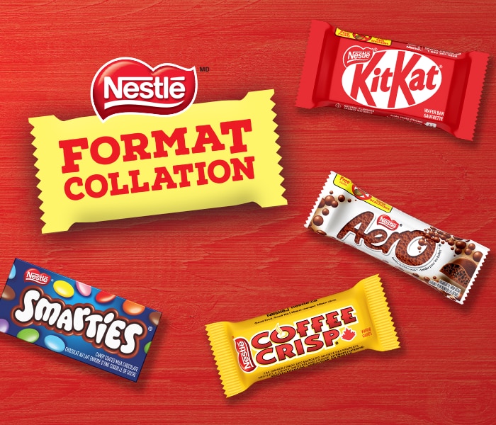 Produits Nestlé en format collation pour toutes vos célébrations